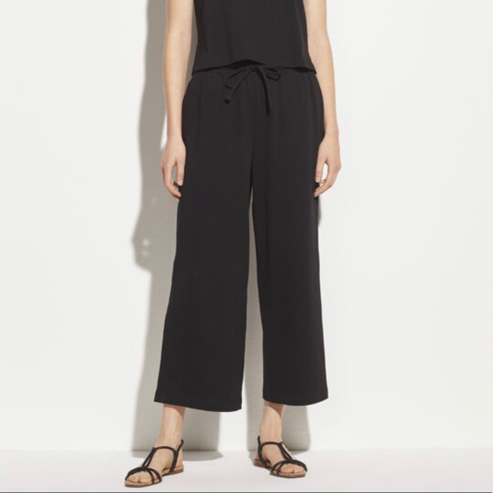 Brand new Vince cropped wide-leg cotton pants